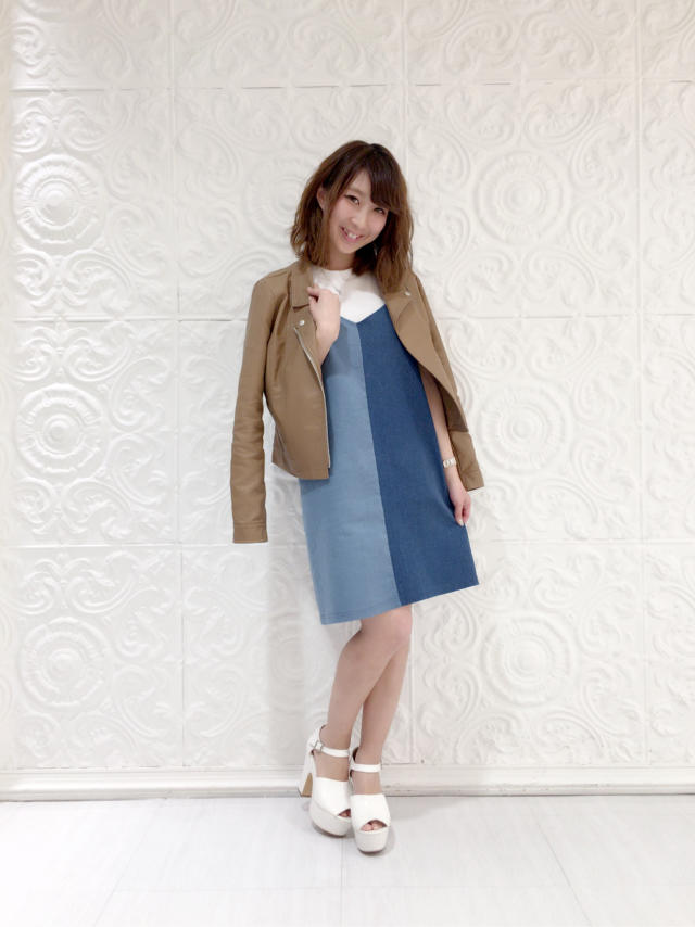 北千住店限定♡ブルゾン×ワンピが…