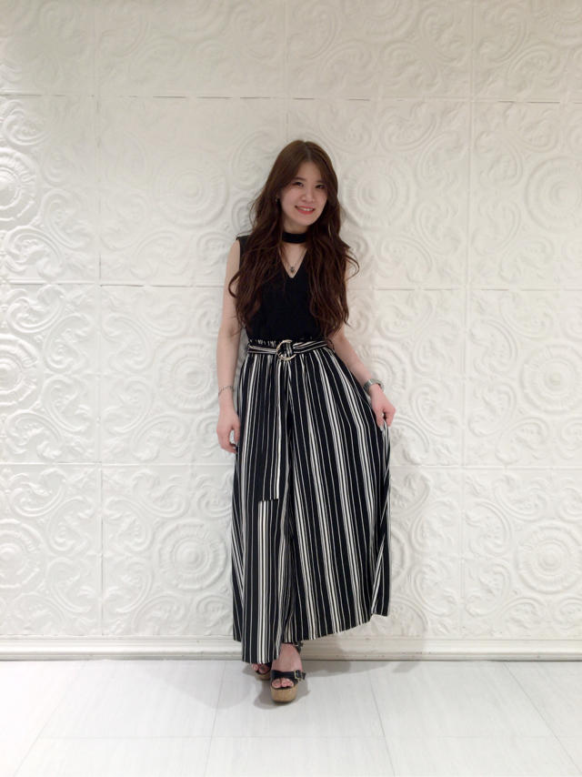 みちか店長着用♡リングボリュームワイドパンツ
