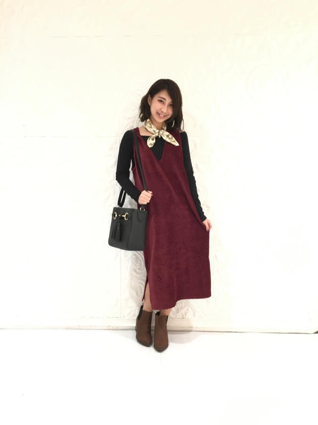 再入荷♡ベロアワンピ