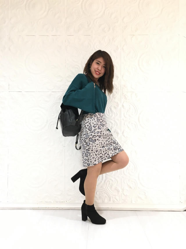 スリットデザインニット♡#AYANO