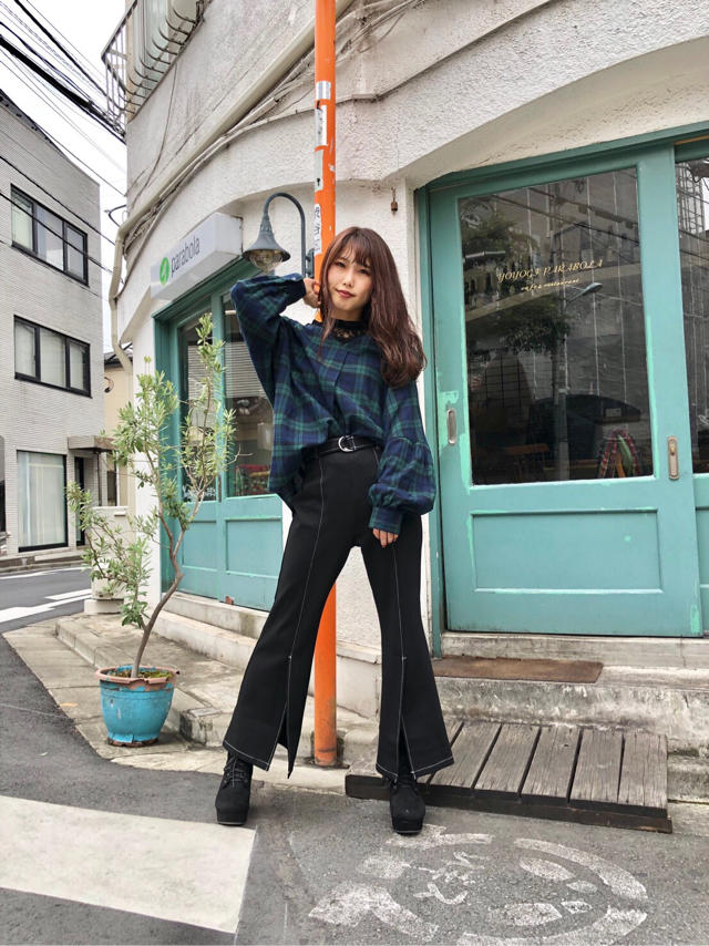 レースレイヤードシャツ♡♡