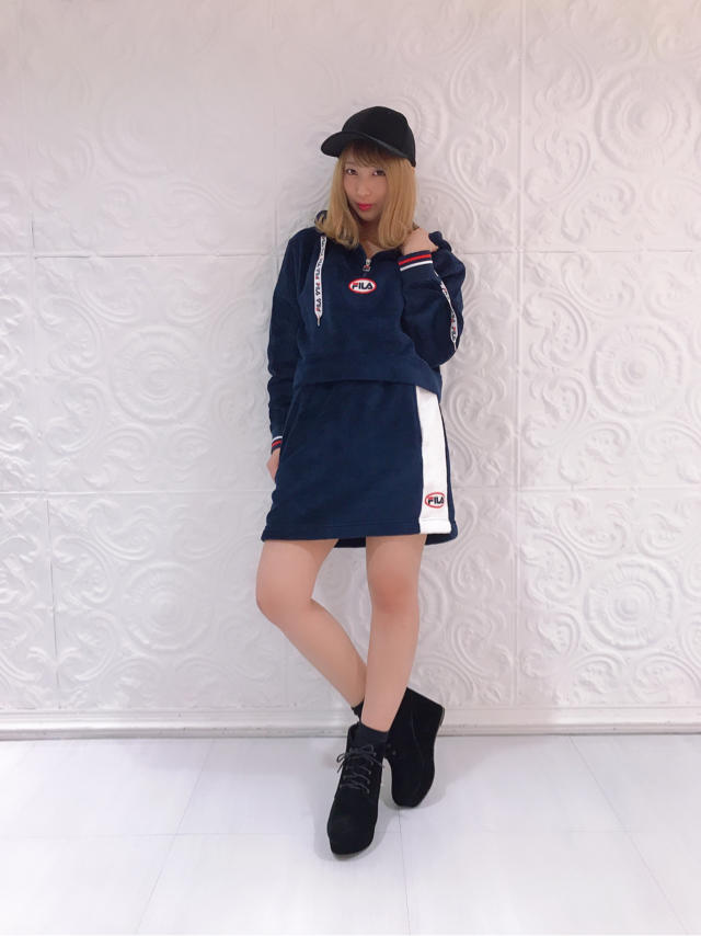 FILAコラボ♡ボアセットアップ