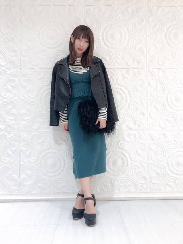 色っぽい♡インナー付きワンピ