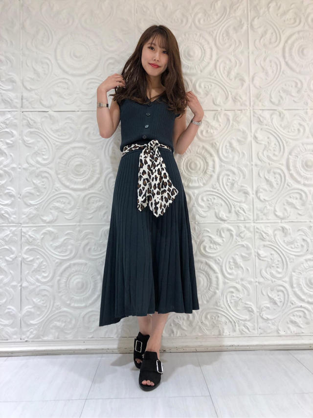 【2019AutumnCollection】スカーフベルトがトレンド୨୧ *ニットワンピース☞たぁーちゃん( •ө• )
