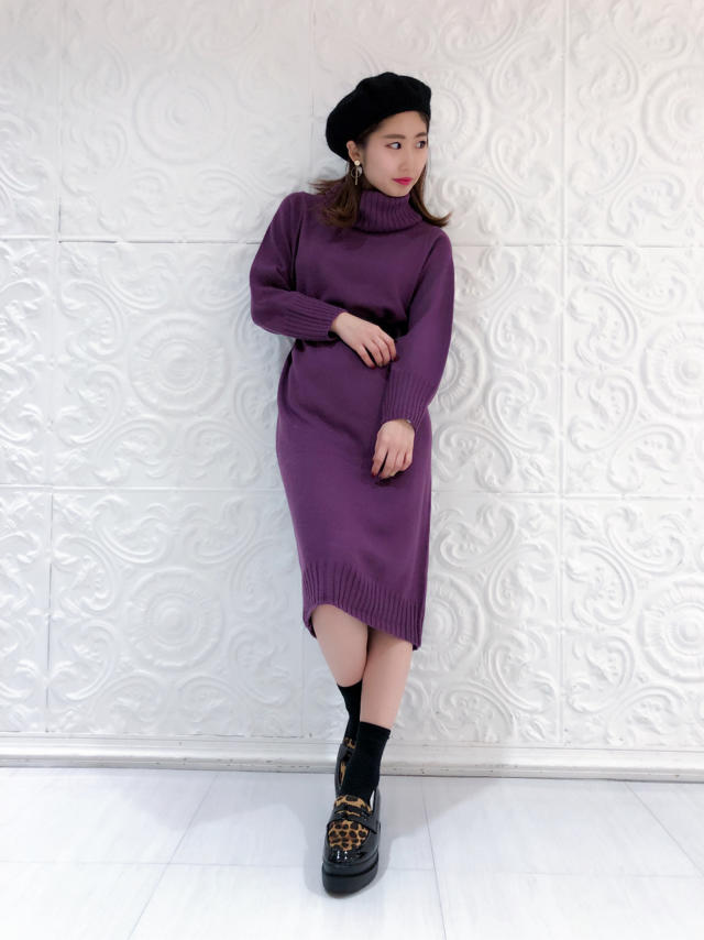 大本命♡タートルニットワンピ♡♡
