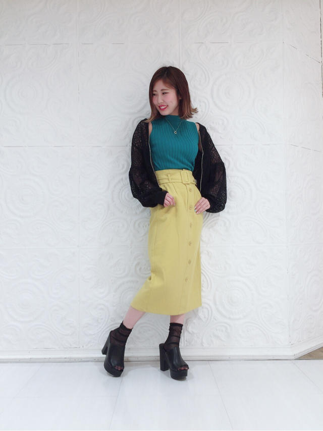 ハイウエストロングスカート♡♡