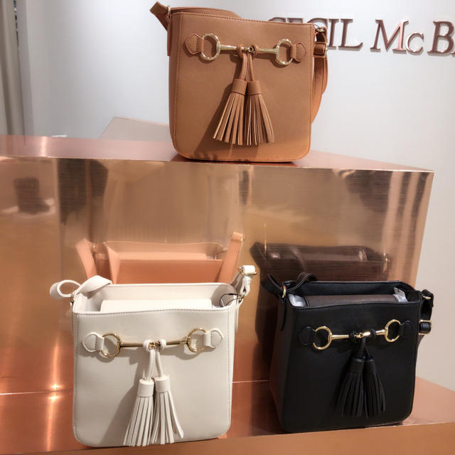 スクエアショルダーBAG♡同期でパシャっと