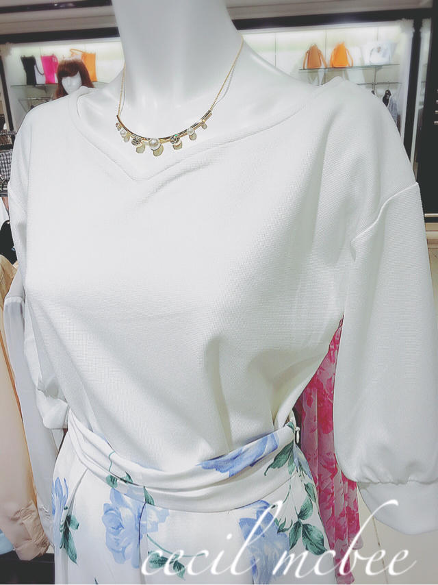 新作エレガンスカットソー♡