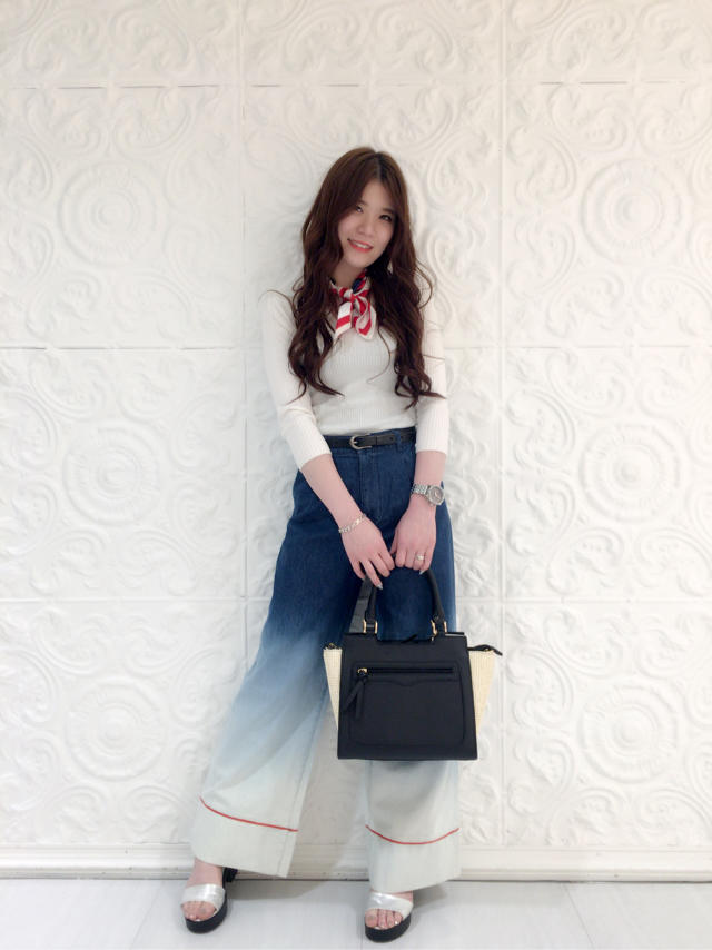 再入荷♡グラデーションワイドパンツ