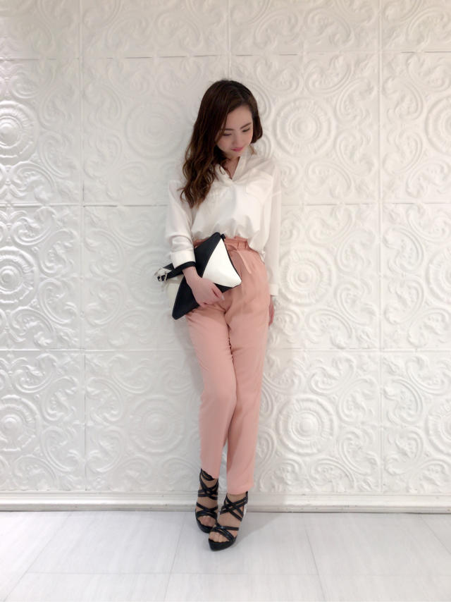 上品度UP♡テーパードパンツ