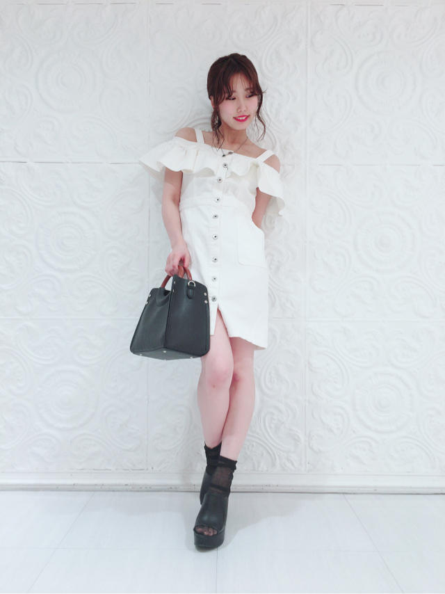 本日よりスペプラ♡デニムワンピ♡♡