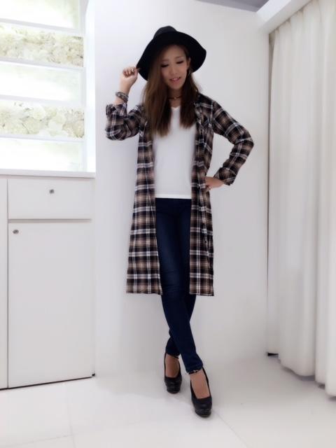 チェックシャツ★みずほ