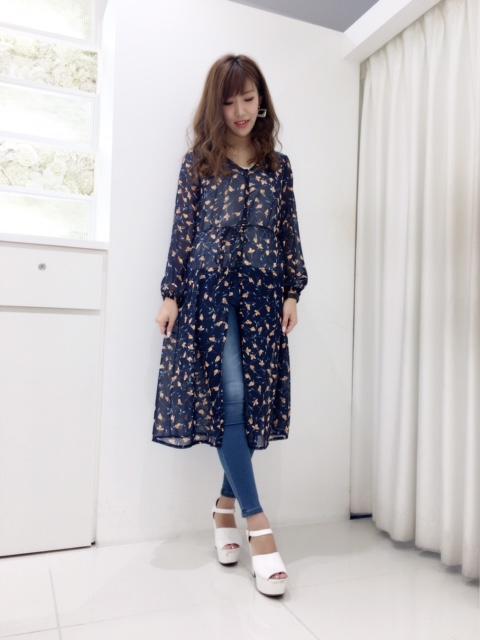 トレンド・・・花柄ロングガウン★みずほ