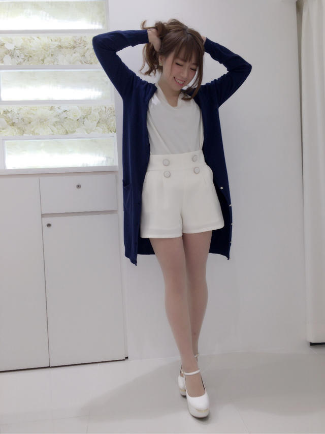 ★ss。タックショートパンツ★かんな