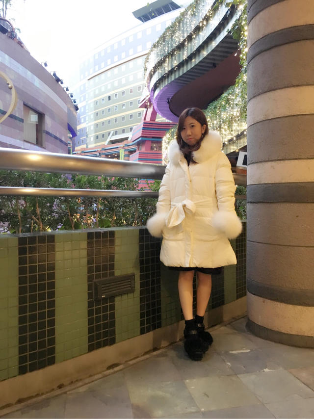 ビジュー付きダウン♡イルミネーション♡