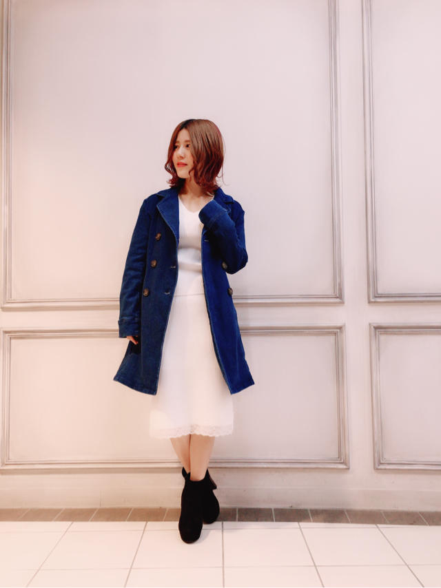 set up×トレンチコート♡