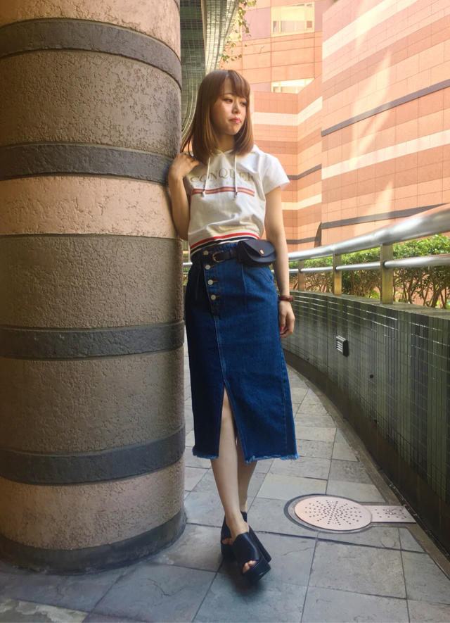新作アシンメトリースカート♡私事ですが木戸よりご報告♡