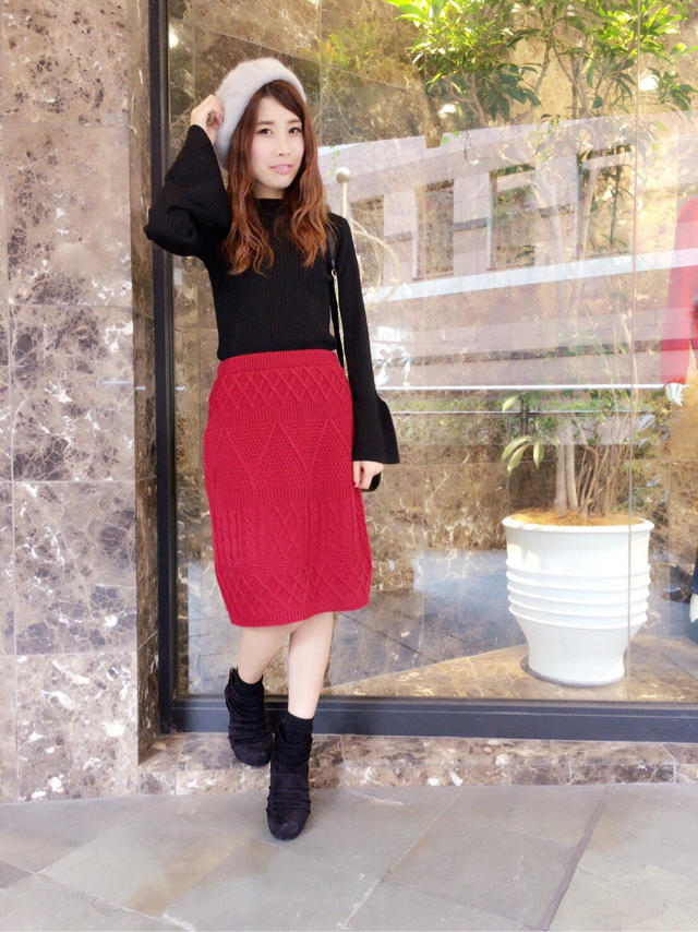 ♡ケーブルニットSK♡kuma♡