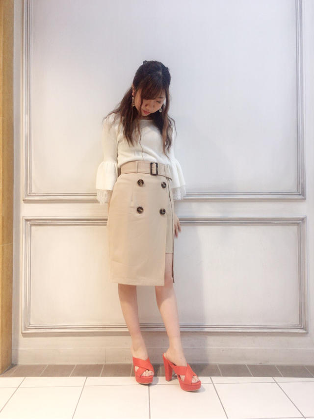 袖フレアTOPS♡さむ