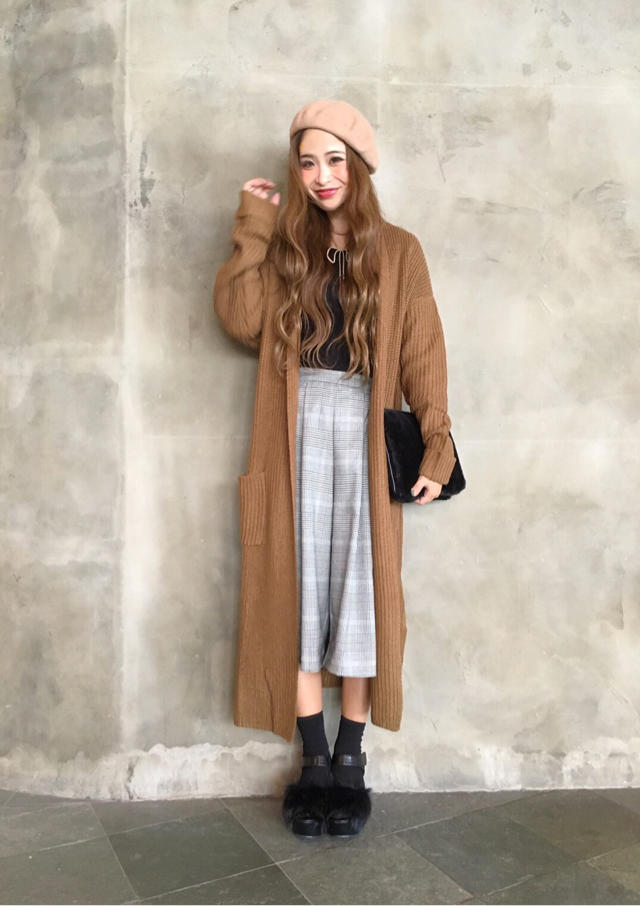 ニットロングカーディガン♡渡邊チーフ