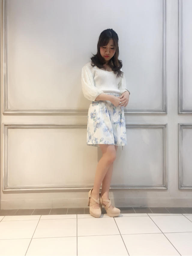 花柄キュロット♡