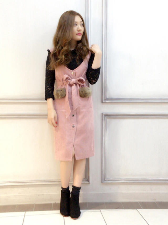 インナー付きサロペット♡つぐ