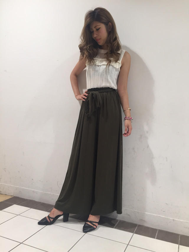 ¥3,900ワイドパンツ♡みきてぃ♡うみ！