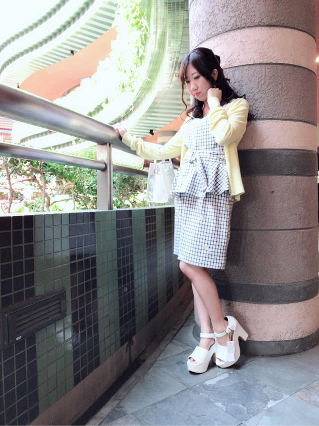花柄♡チェックSET UP