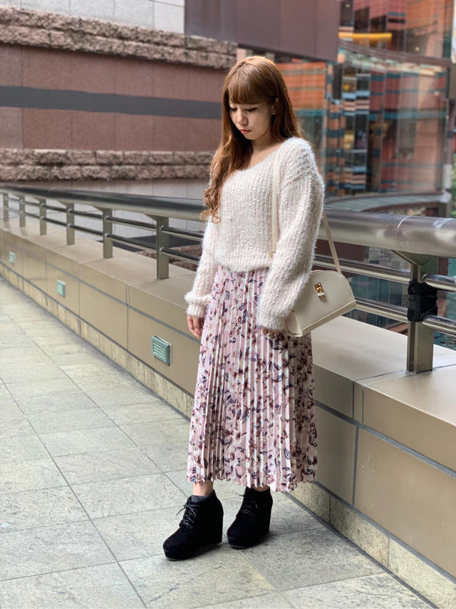 花柄コーデ❤︎初めまして、自己紹介