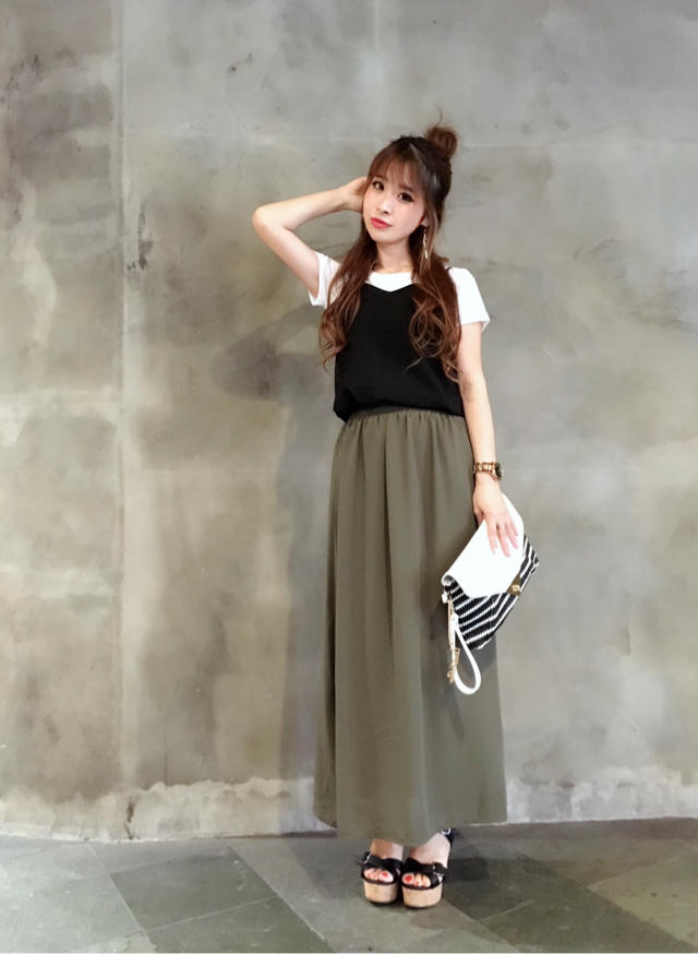 インナー付きエプロンキャミ♡母の日、セシルからのささやかなプレゼント...♡