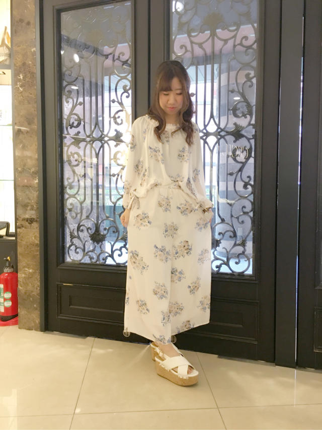 ♡フラワーワイドパンツ♡