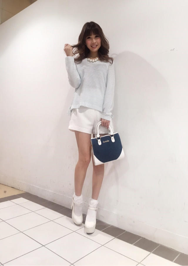 Spring Knit♡熊手チーフ