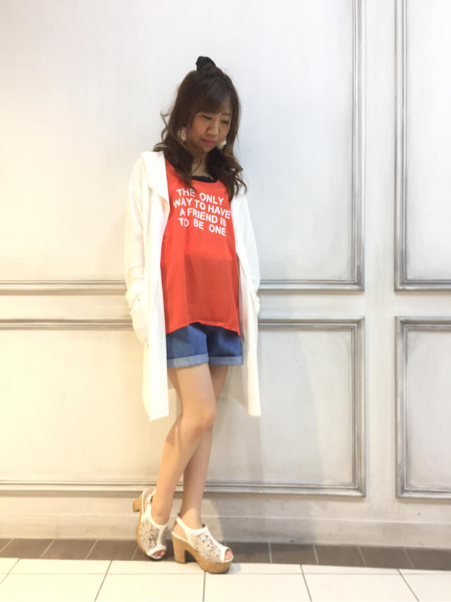 タンクトップトップス♡ゆき