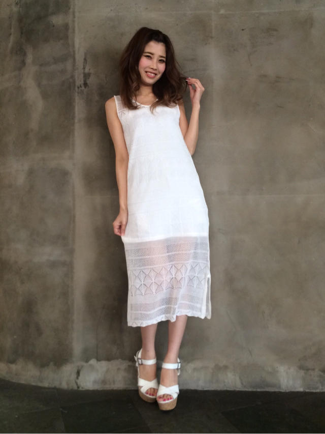 透けマキシ♡くまちゃん♡