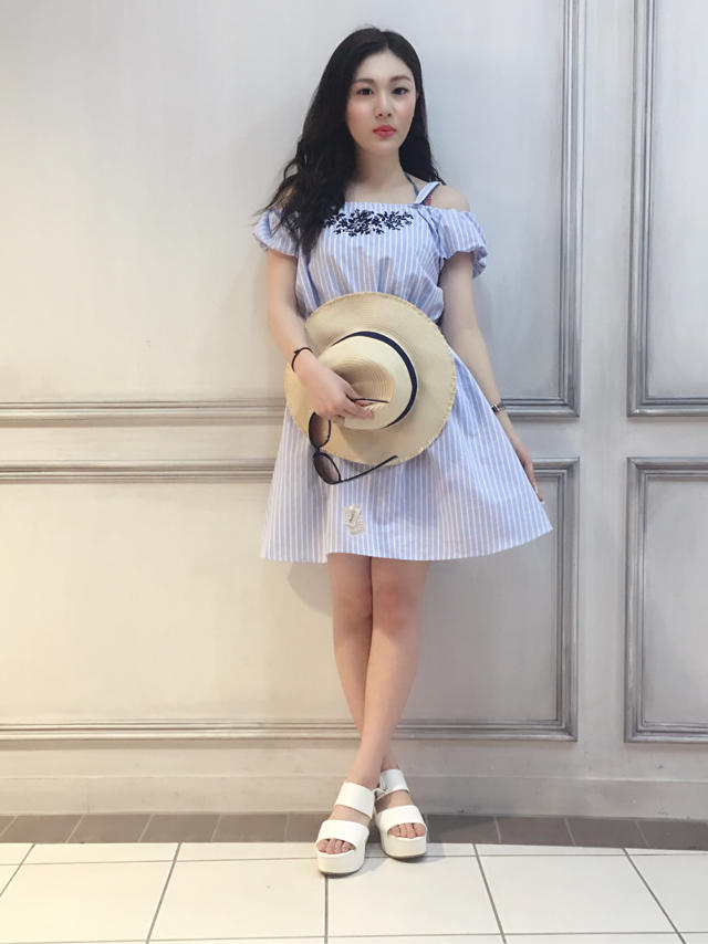 ワンピース♡ストライプ♡