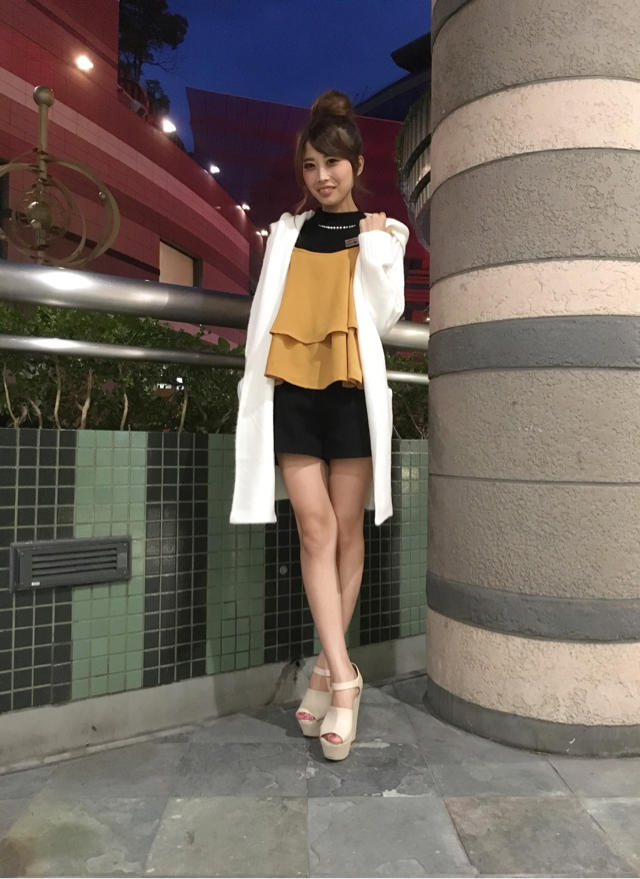 ニットカーディガン♡新作リュック！れいなちゃんご来店♡