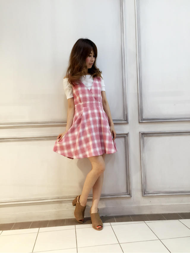 インナー付きジャンスカ♡熊手チーフ