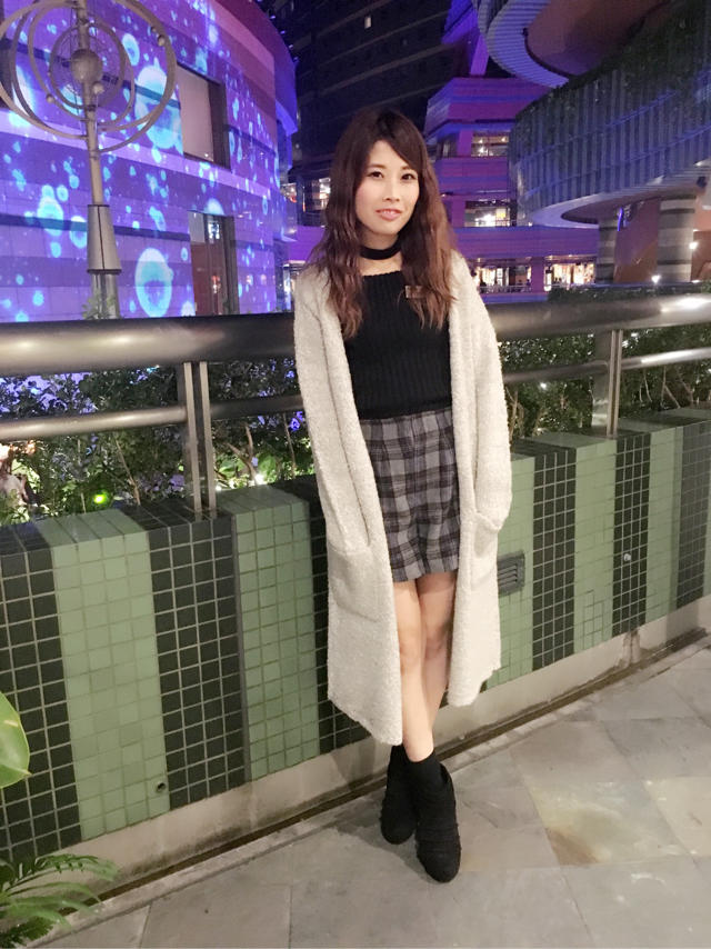 ウール混♡ロングニット♡