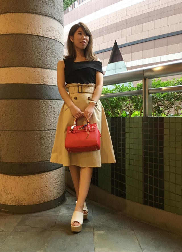 綺麗め大人なコーデ♡平田チーフ