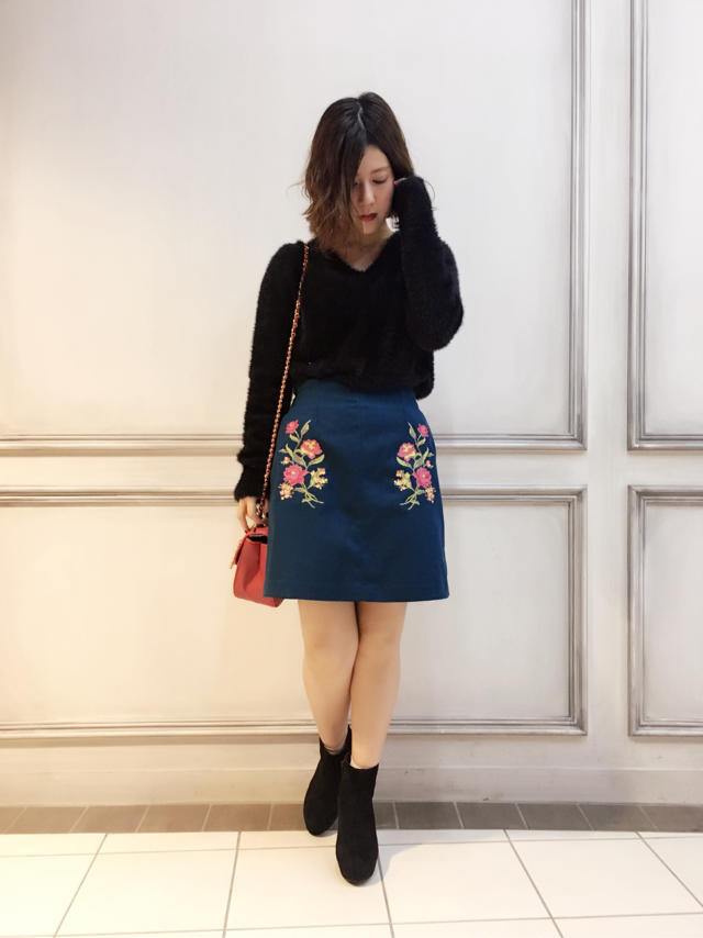 お得な刺繍スカート♡