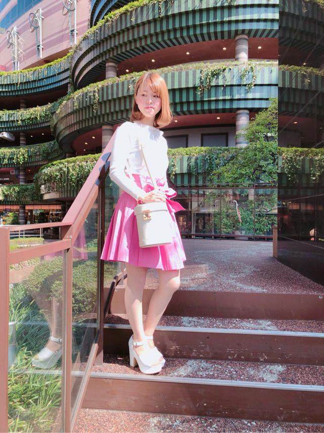春らしいスカート♡