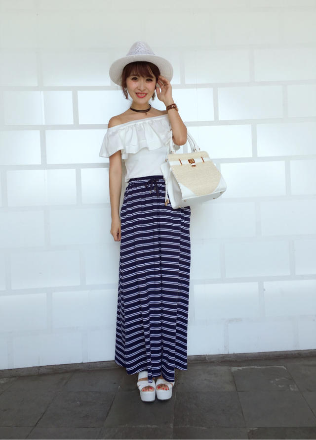 スエットマキシスカート♡なべチーフ