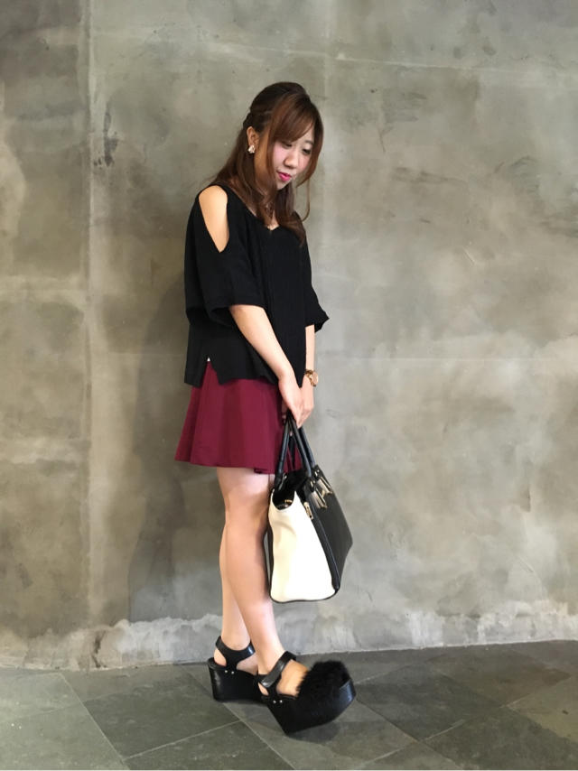 肩開きニット♡さむちゃん♡地元♡