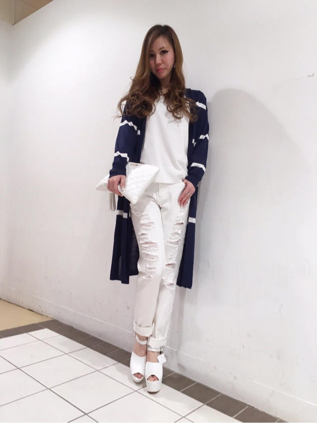 大人気！ボーダーカーディガン再入荷♡mao Blog
