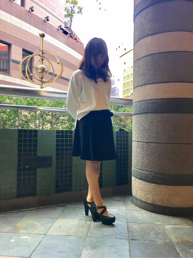 ベルト付きフレアスカート♡新作