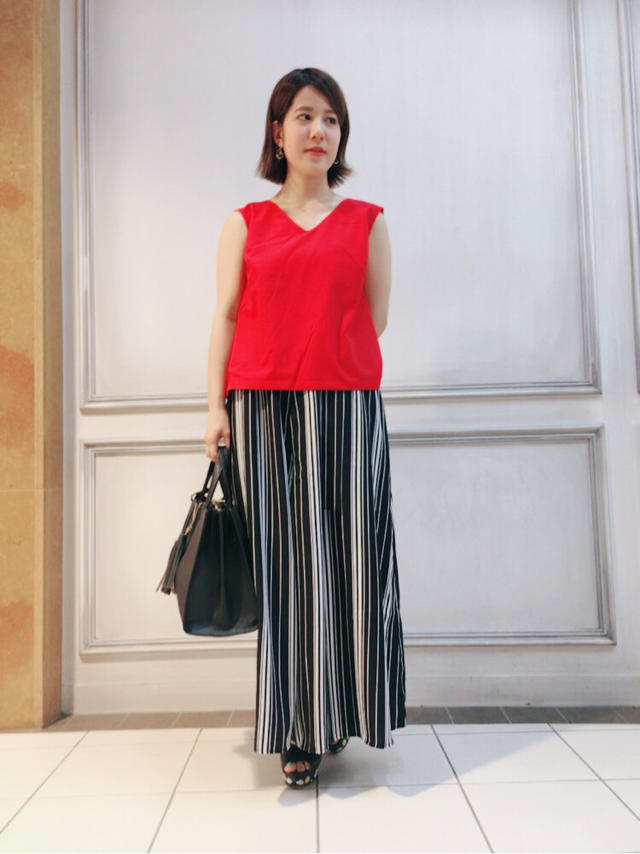 ♡バックリボンノースリーブブラウス♡mayu