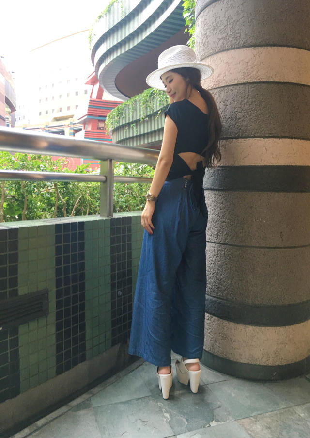背中開きカットソー♡なべ♡おうちでも激辛料理