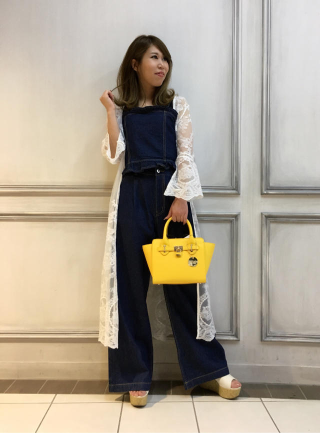 デニムセットアップ♡平田チーフ♡送別会オフショット