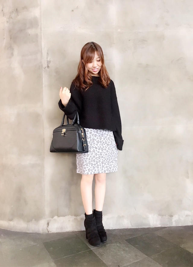 レオパードスカート♡さむちゃん♡福岡のリゾート♡