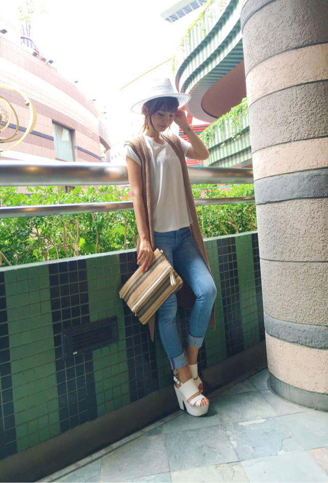 インナー付きジレ♡なべチーフ